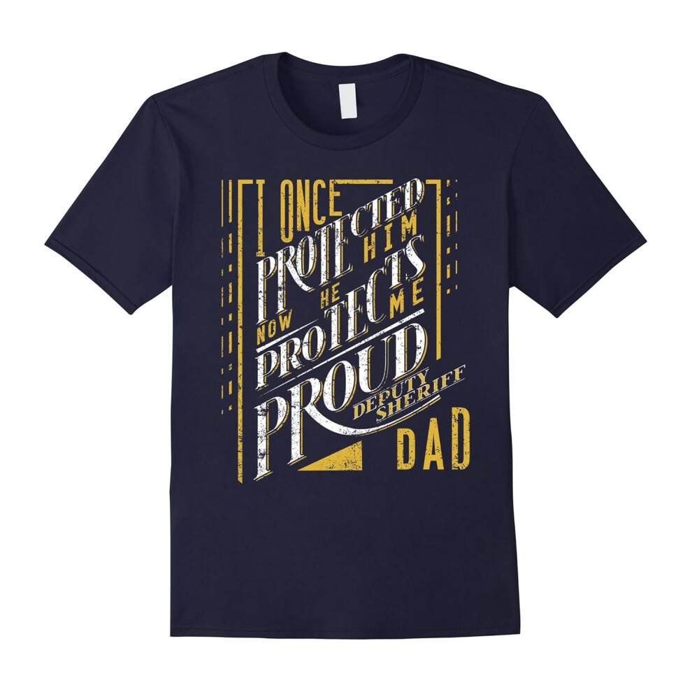 (S) Deputy Sheriffs Dad Shirt Sheriff Deputy Gifts-Father's Day