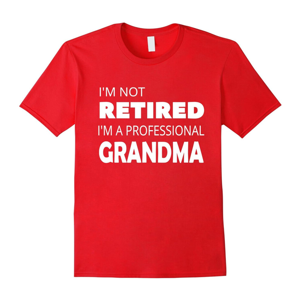 (XXL) Retirement Gifts for Mom – Professional Grandma T-Shirt-Father's Day