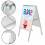 NEW A2 WATERBASE POSTER SIGN A-BOARD HOLDER SNAP FRAME DISPLAY 4