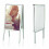 NEW A2 WATERBASE POSTER SIGN A-BOARD HOLDER SNAP FRAME DISPLAY 6