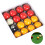 2" RED AND YELLOW POOL BALLS SET QUALITY COMPETITION / MATCH BALLS FOR 1