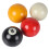2" RED AND YELLOW POOL BALLS SET QUALITY COMPETITION / MATCH BALLS FOR 3