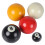 2" RED AND YELLOW POOL BALLS SET QUALITY COMPETITION / MATCH BALLS FOR 4