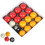 2" RED AND YELLOW POOL BALLS SET QUALITY COMPETITION / MATCH BALLS FOR 5