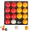 2" RED AND YELLOW POOL BALLS SET QUALITY COMPETITION / MATCH BALLS FOR 6