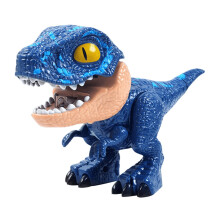 (Velociraptor) 5 in 1 Dinosaur-Themed Stationery Funny Toy Eraser/Ruler/Pencil/Sharpener/Staple Students Stationery Toy Portable for Boys Girls