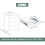 Living And Home (500mm, 2pcs) Kitchen Pull Out Wire Baskets Base Storage Unit 7