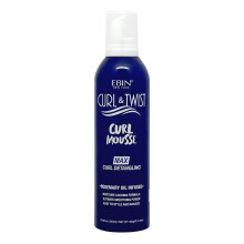 Curl & Twist Supreme Curl Detangling Mousse 354ml Med Rosmarin, Oliv- och Ricinolja