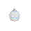 72 White Iridescent Christmas Baubles Shatterproof Tree Decor 6cm Iris 3