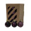 Premier 24 Mini Christmas Tree Baubles Purple Plum Decoration Tree 3cm 2