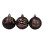 Premier 9 Decorated Purple Plum Christmas Tree Baubles Decorations Tree 6cm 5