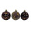 Premier 9 Decorated Purple Plum Christmas Tree Baubles Decorations Tree 6cm 7