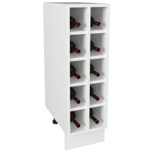 Wine rack width 25 cm shelf kitchen shelf base cabinet kitchen Esilo