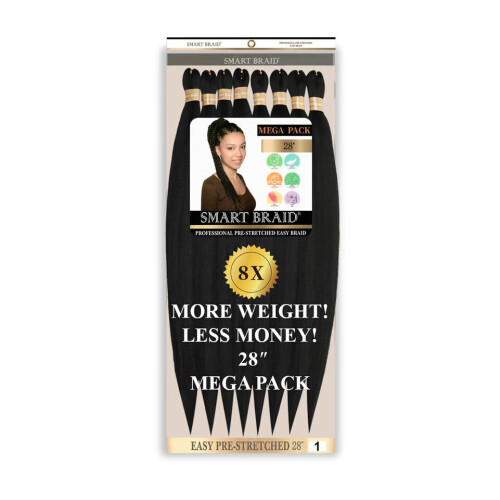 (T1B.30) Smart Braid 8x Pre - Stretched 28"