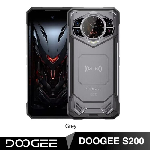 (grey) DOOGEE S200 5G Rugged Phone 12GB+256GB 2