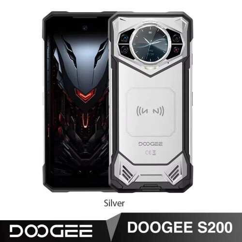 (silver) DOOGEE S200 5G Rugged Phone 12GB+256GB