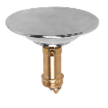 Pop Up Basin Sink Push Button Bathroom Push Drain Stopper Plugs Bolt