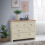 Timber Art Design UK 2 Piece Bedroom Set 3+4 Chest and 1 Drawer Bedside Table Storage Unit 2
