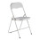 URBN Living (Beige Ribcord) 6 Pc Folding Lightweight Chair Set Metal Frame 4