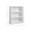 Noa and Nani Hemming 3 Tier Low Bookcase in Classic White 2