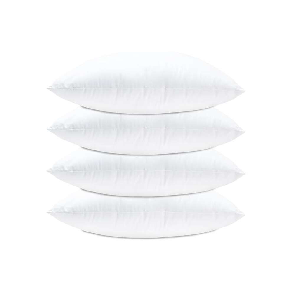 Lancashire Textiles (Pack Of 4, 24" X 24" - 60 X 60Cm) Soft Polyester Cushion Pads