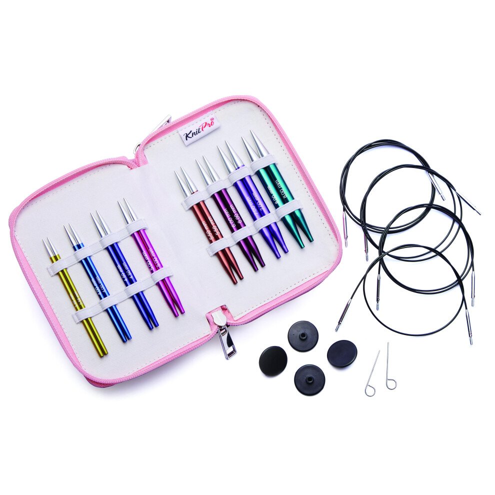 Knitpro Zing Knitting Pins Circular Interchangeable Special: Deluxe Set