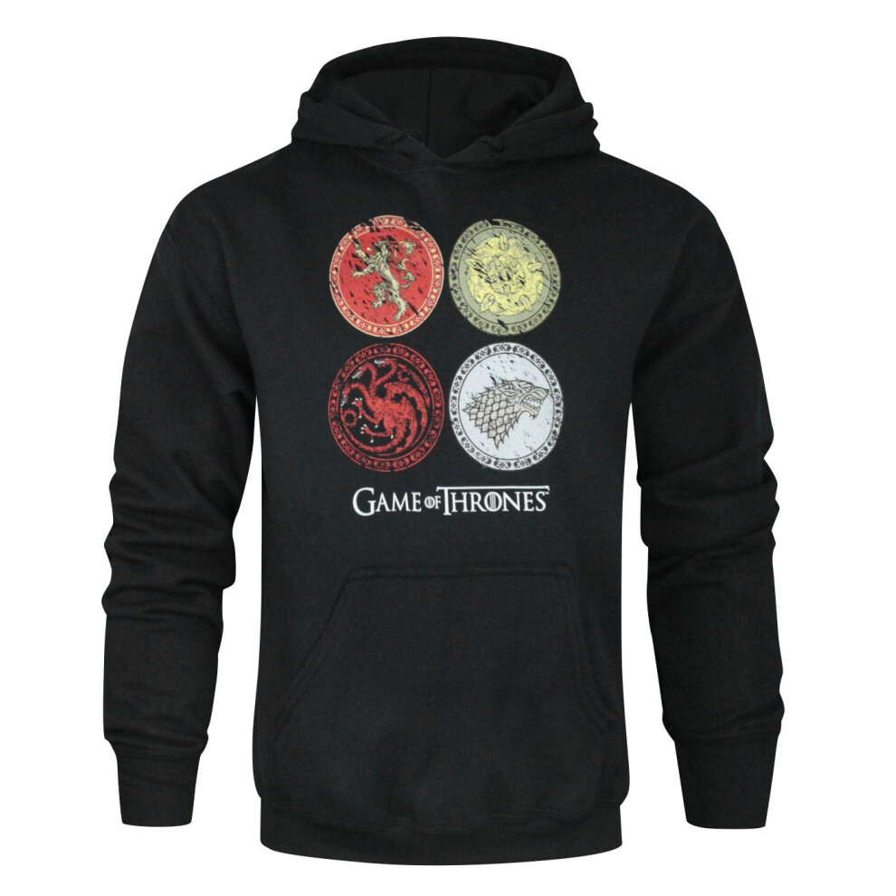 (Small) Game of Thrones Hoodie (Unisex Black)