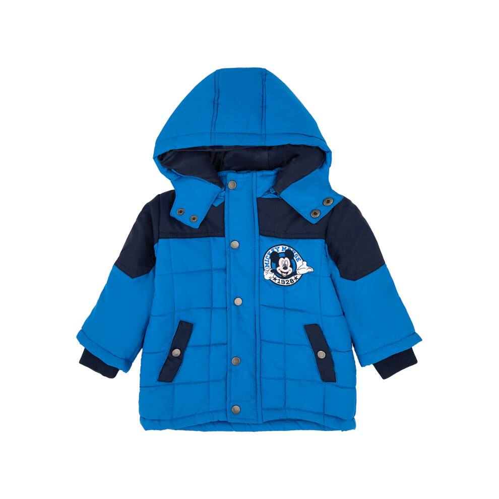 Disney Long Sleeve Zip Jacket (Boys Blue)