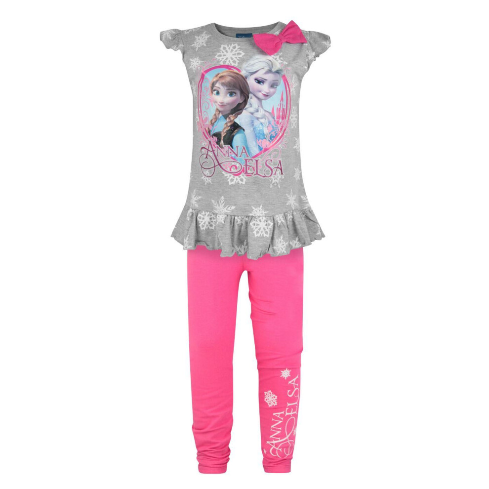 Disney T-Shirt and Legging Set (Girls Pink)