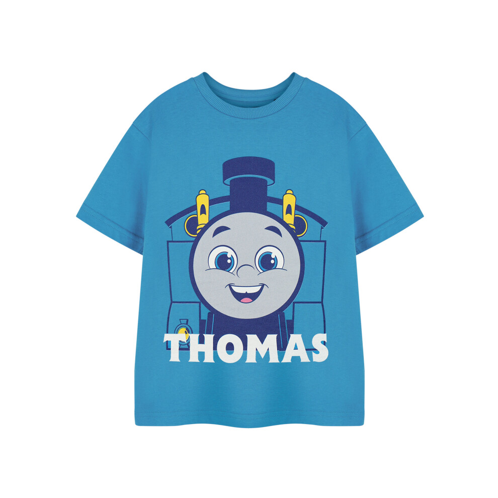 (2-3 Years) Thomas and Friends Short Sleeved T-Shirt (Boys Blue)