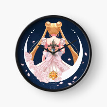 (Sword of the Silver Crystal=419) Wall Clock 12 Inch Funny Mantel & Tabletop Art Decor for Home Bedroom Office