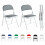 MCC (PACK OF 2, GREY) 1/2/4/6 Faux Leather padded Foldable Chairs 3