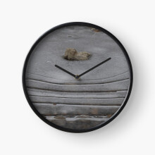 (Zen Garden icy=5038) Wall Clock 12 Inch Funny Mantel & Tabletop Art Decor for Home Bedroom Office