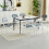 MCC (PACK OF 6, GREY) 1/2/4/6 Faux Leather padded Foldable Chairs 3