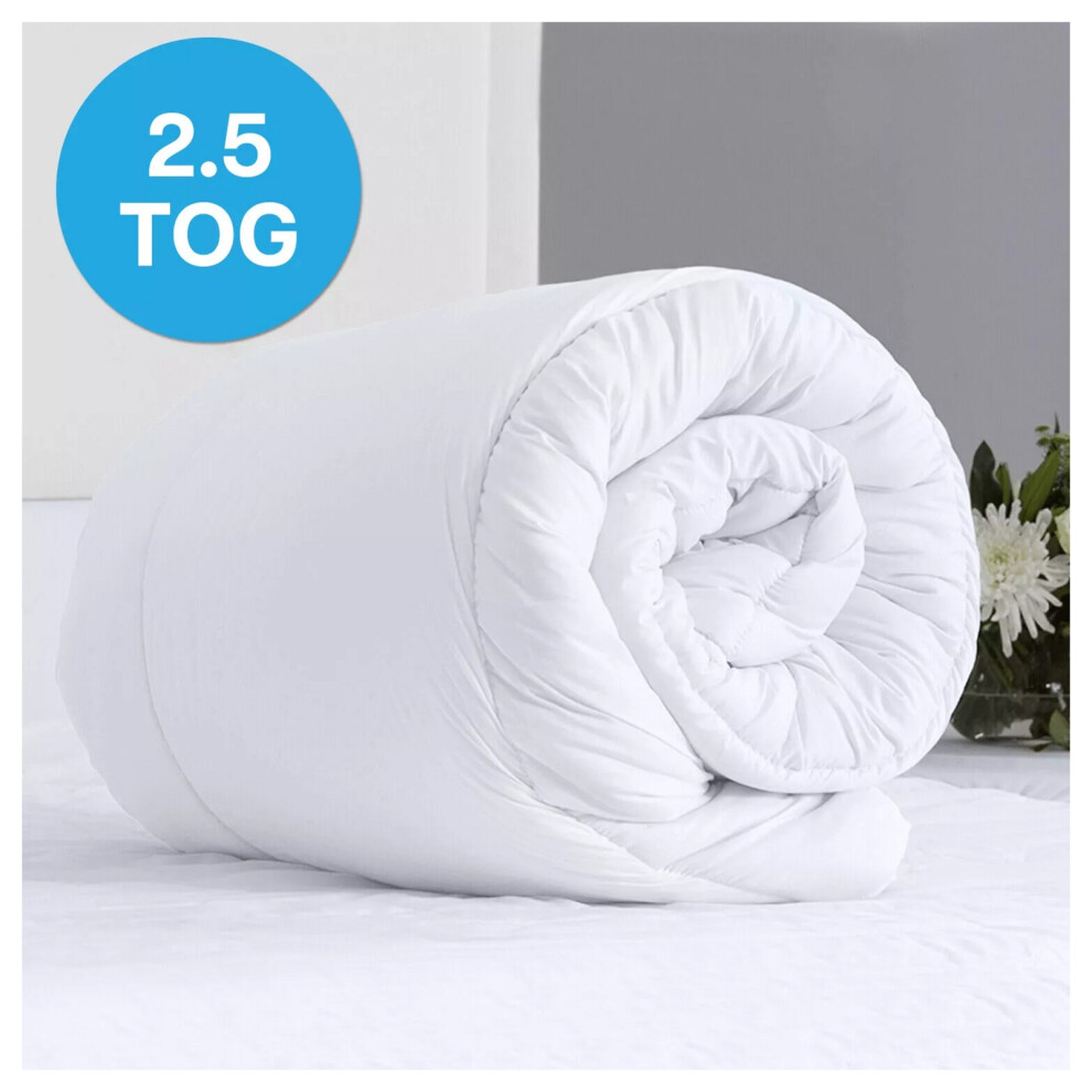 (Double Duvet Quilt, 2.5 Tog) Children's Duvet Single Double King Tog Winter Summer Duvets UK