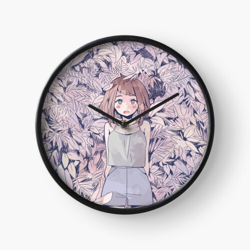 (Boku No Hero Academia - Ochako Cover=6554) Wall Clock 12 Inch Funny ...