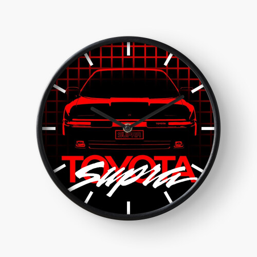 (MA70 Supra Grid=7293) Wall Clock 12 Inch Funny Mantel & Tabletop Art ...