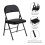 MCC (PACK OF 2, BLACK) 1/2/4/6 Faux Leather padded Foldable Chairs 5