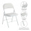 MCC (PACK OF 6, WHITE) 1/2/4/6 Faux Leather padded Foldable Chairs 5