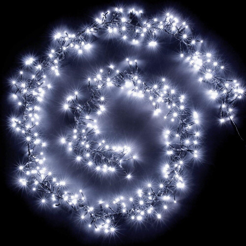 (720) Christmas LED Cluster Light White Xmas Tree Home Décor 1