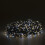 (200) Christmas Fairy Lights White + Warm White LED String Mains Operated 4
