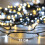 (750) Christmas Fairy Lights White + Warm White LED String Mains Operated 5