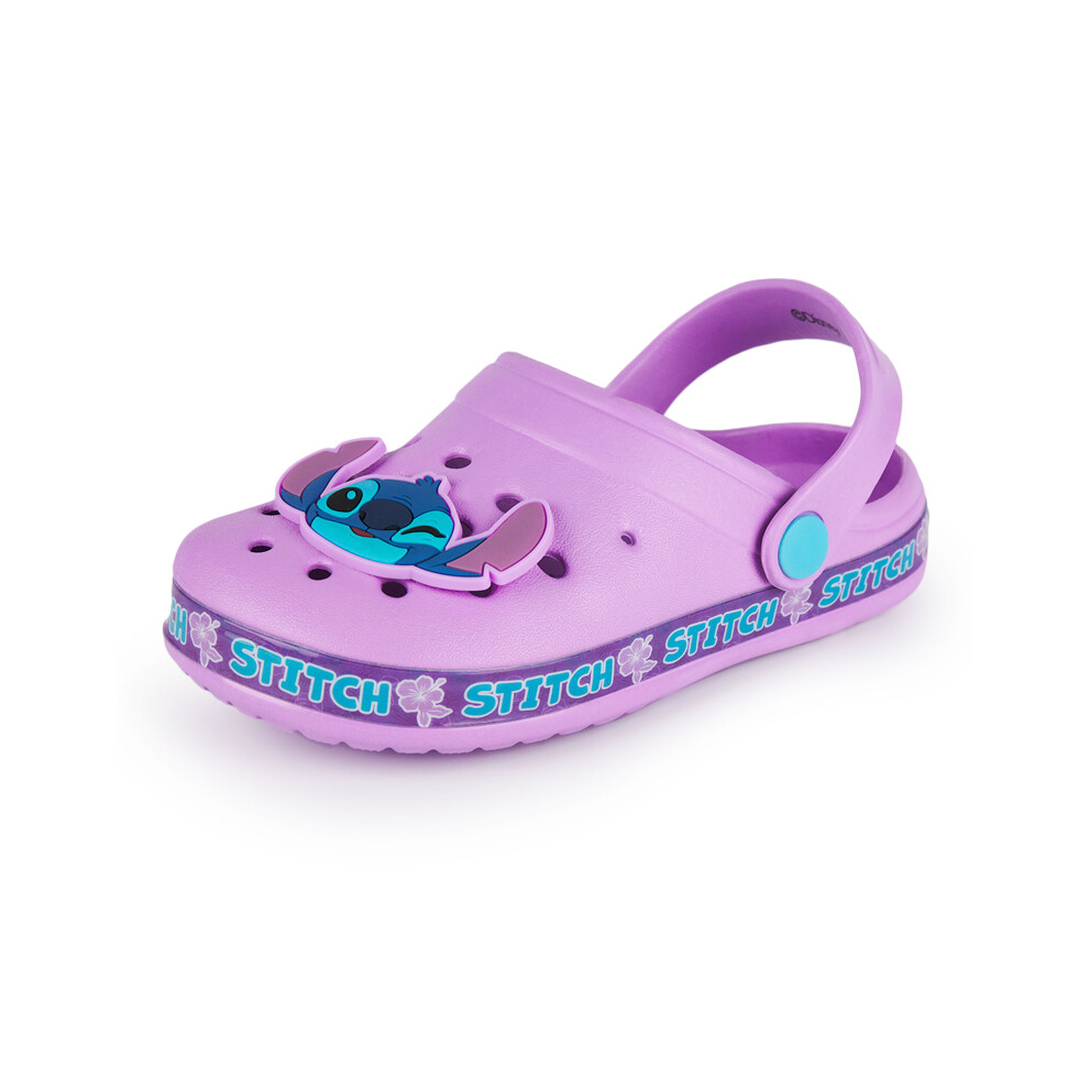 (1 UK Child) Disney Clogs (Girls Purple)