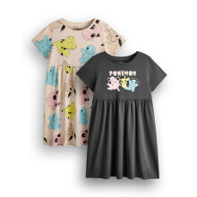 (7-8 Years) Pokemon Dress (Girls Multicoloured)