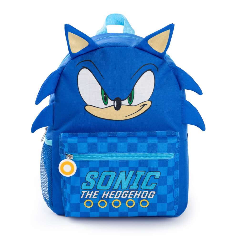 Sonic the Hedgehog Backpack (Unisex Kids Blue)