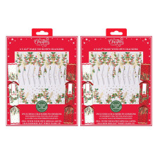 12 Make Your Own Christmas Cracker Red And White Personalised Xmas