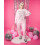 Barbie (Small) Barbie Sweatshirt (Womens Pink) 4