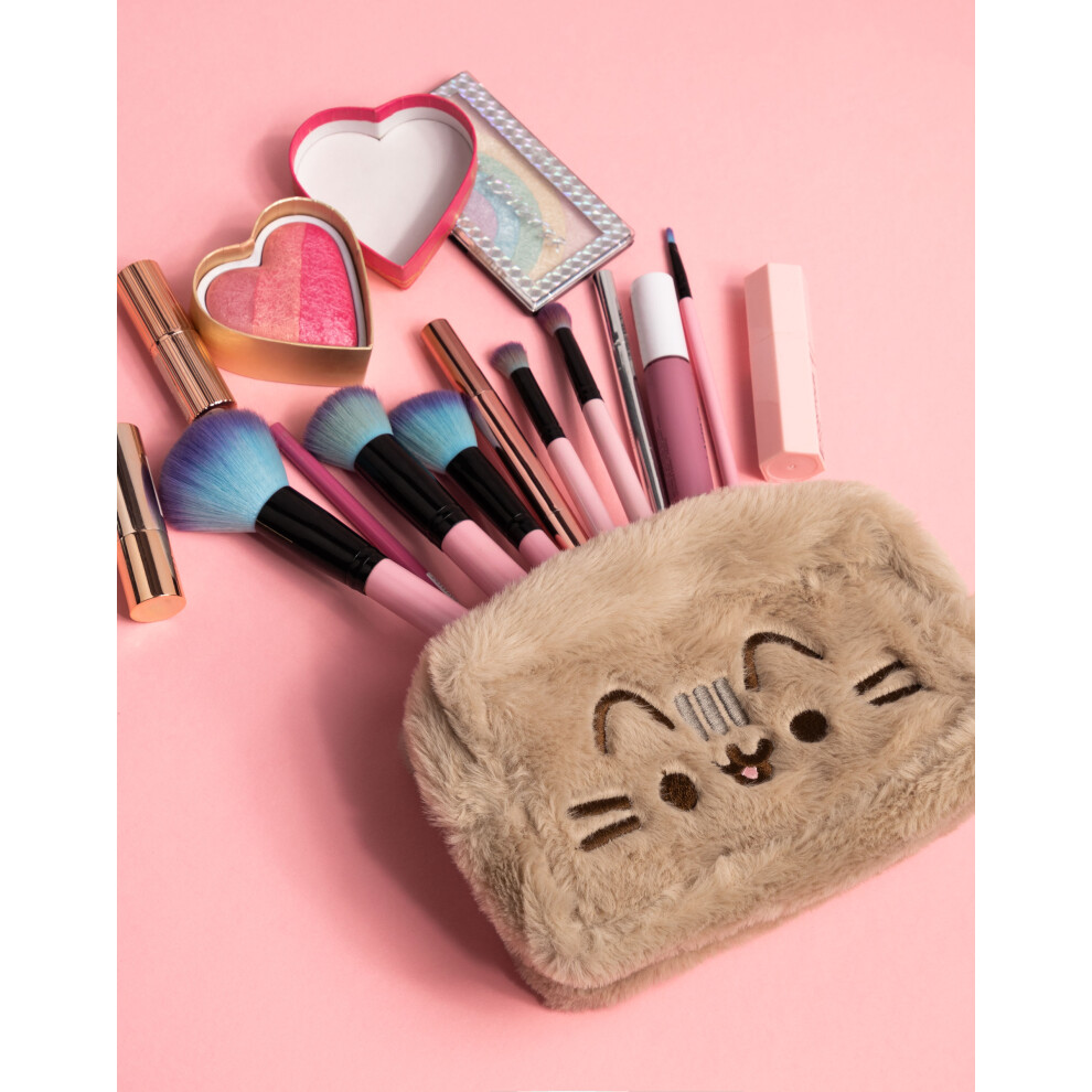 pusheen-makeup-bag--womens-beige