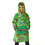 Teenage Mutant Ninja Turtles (6-8 Years) Teenage Mutant Ninja Turtles Blanket Hoodie (Boys Green) 1