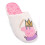 Peppa Pig (5-6 UK) Peppa Pig Mule Slippers (Womens White) 3